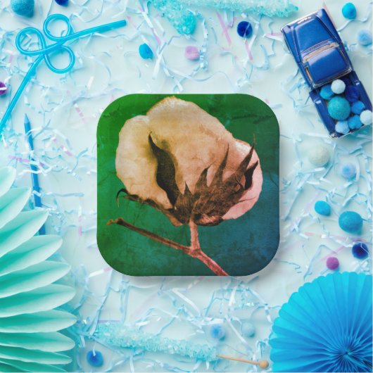 Assiettes En Carton Poupée de coton (Fête)