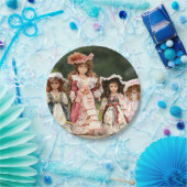 Assiettes En Carton Poupées (Fête)