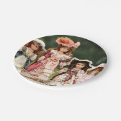 Assiettes En Carton Poupées (Angle)