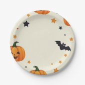 Assiettes En Carton pour Halloween (Devant)