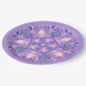 Assiettes En Carton Pourpre W1 (Angle)