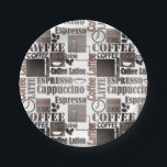 Assiettes En Carton Pousse de café préféré<br><div class="desc">Café favori,  café,  cuisine,  noir,  blanc,  marron,  espresso,  latte,  typographie,  cadeau</div>