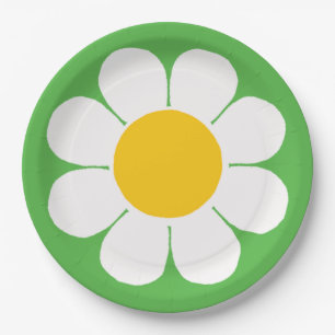 Assiettes En Carton Pouvoir des fleurs