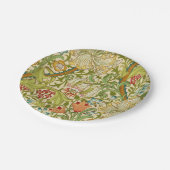 Assiettes En Carton Pre-Raphaelite d'or de cru de lis de William (Angle)