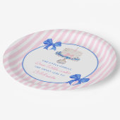 Assiettes En Carton Premier Anniversaire Chinoiserie Ruffle Cake Bows (Angle)