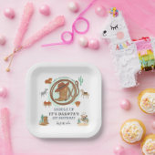 Assiettes En Carton Premier anniversaire de Cowboy (Fête)