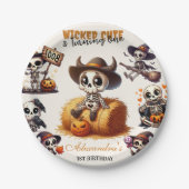 Assiettes En Carton Premier anniversaire de l'Halloween occidentale à  (Devant)