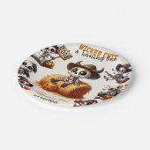 Assiettes En Carton Premier anniversaire de l'Halloween occidentale à  (Angle)