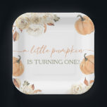 Assiettes En Carton Premier anniversaire du petit Citrouille<br><div class="desc">Présentez nos Plaques Papier d'anniversaire Little Citrouille First, parfaites pour ajouter une touche festive à la célébration d'automne de votre enfant. Avec un design citrouille adorable et des couleurs chaudes en automne, ces plaques en papier durable sont à la fois pratiques et élégantes. Idéal pour servir des gâteaux et des...</div>
