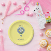 Assiettes En Carton Premier anniversaire mariage ou fiançailles (Fête)