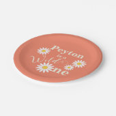 Assiettes En Carton Premier anniversaire Wild One (Angle)