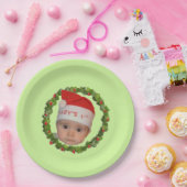 Assiettes En Carton Premier Noël du bébé (Fête)