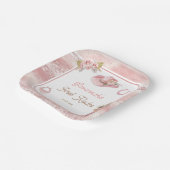 Assiettes En Carton Premier Rodéo Boho Rose 1er Anniversaire (Angulaire)