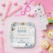 Assiettes En Carton Premier voyage autour du Soleil 1er Anniversaire P (Fête)