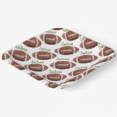 Assiettes En Carton Première année Football bas 1er anniversaire (Angulaire)