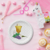 Assiettes En Carton Première communion (Fête)