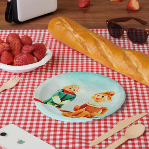 Assiettes En Carton Première date Elf