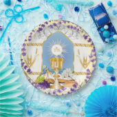 Assiettes En Carton Première sainte communion (Fête)