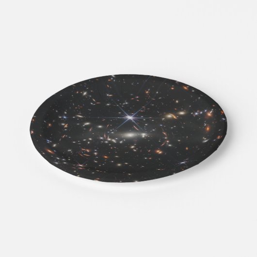 Assiettes En Carton Première vue profonde de l'univers de Webb (Angle)