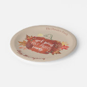 Assiettes En Carton Préparez Vos Pantalons Gras Thankesgiving Brown (Angle)