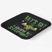 Assiettes En Carton Préparons-nous à trébucher (Angulaire)