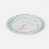 Assiettes En Carton Preppy Goose (Angle)