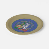 Assiettes En Carton Présentations d'ouverture Tom et Jerry (Angle)