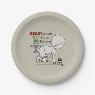 Assiettes En Carton Prêt, Partez, Croyez !