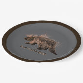 Assiettes En Carton Prickly Porky (Angle)