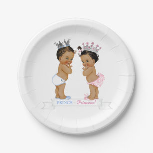 Assiettes En Carton Prince ethnique le princesse baby shower