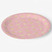 Assiettes En Carton Princess Bee Series Design #4 (Angle)