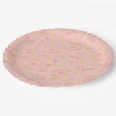 Assiettes En Carton Princess Bee Series Design #5 (Angle)