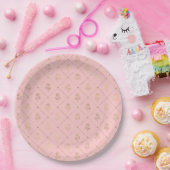 Assiettes En Carton Princess Bee Series Design #6 (Fête)