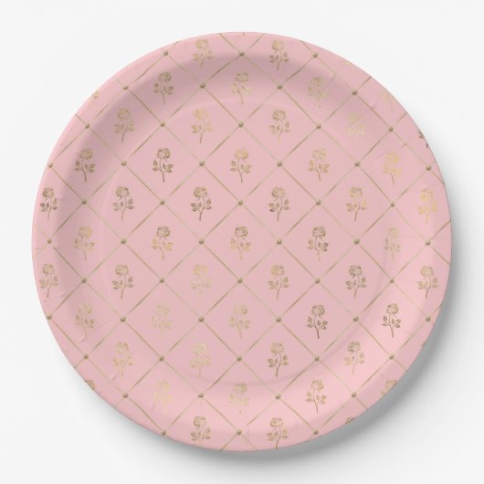 Assiettes En Carton Princess Bee Series Design #6 (Devant)