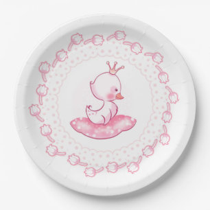 Assiettes En Carton Princess Duck