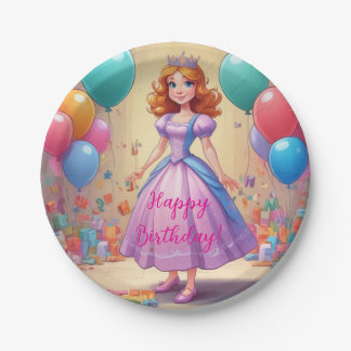 Assiettes En Carton Princess Plates