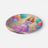Assiettes En Carton Princess Plates (Angle)
