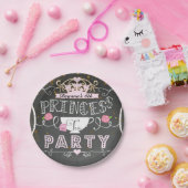 Assiettes En Carton Princess Tea Party Chalkboard Anniversaire (Fête)
