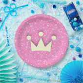 Assiettes En Carton Princesse (Fête)