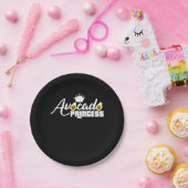 Assiettes En Carton Princesse Avocado (Fête)