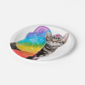 Assiettes En Carton Princesse Kitten (Angle)