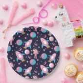 Assiettes En Carton Princesse Landing à la Lune (Fête)