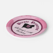 Assiettes En Carton Princesse rose Party de pirate (Angle)