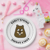 Assiettes En Carton Printemps (Fête)