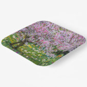 Assiettes En Carton Printemps à Claude Monet Garden (Angulaire)