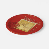 Assiettes En Carton Printemps chinois porc Nouvel an 2019 plaque de pa (Angle)