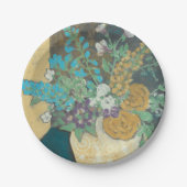Assiettes En Carton Printemps riche II (Devant)