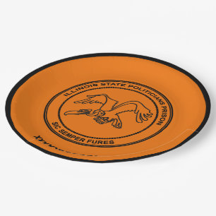 Assiettes En Carton Prison des politiciens de l'Illinois