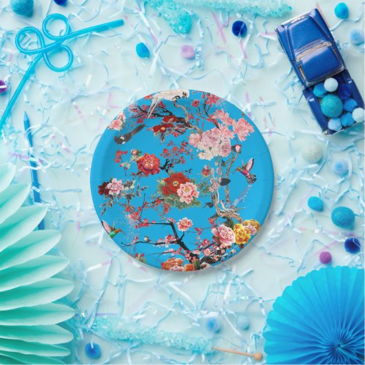 Assiettes En Carton Private Chinese Garden (I) (Fête)