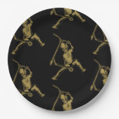 Assiettes En Carton Pro Scooter Free Rider Traces (Devant)